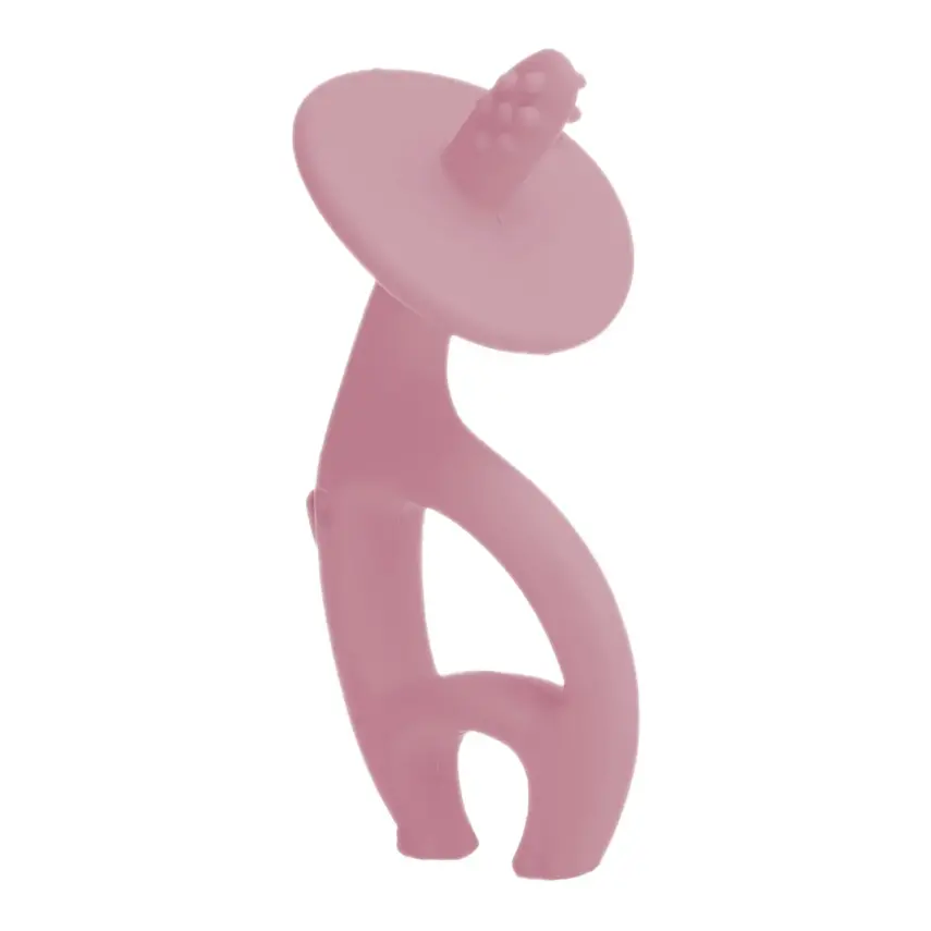 BM Care Silikon Fil Diş Kaşıyıcı Pembe - 3