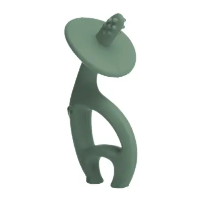 BM Care Silikon Fil Diş Kaşıyıcı Yeşil - 3