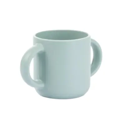 Bm Care Silikon Kulplu Mini Bardak 4+ ay-yeşil