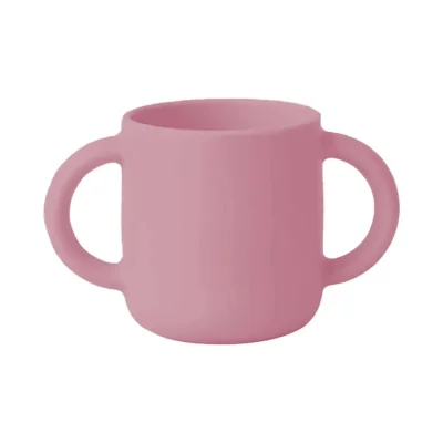 Bm Care Silikon Kulplu Mini Bardak 4+ay-pembe 