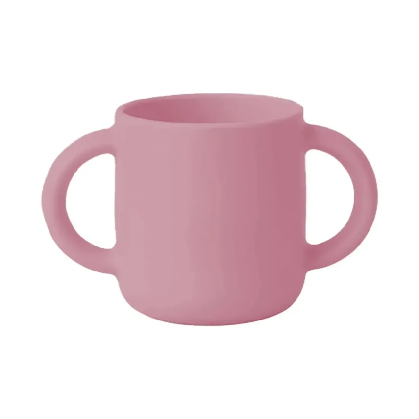 Bm Care Silikon Kulplu Mini Bardak 4+ay-pembe - 1