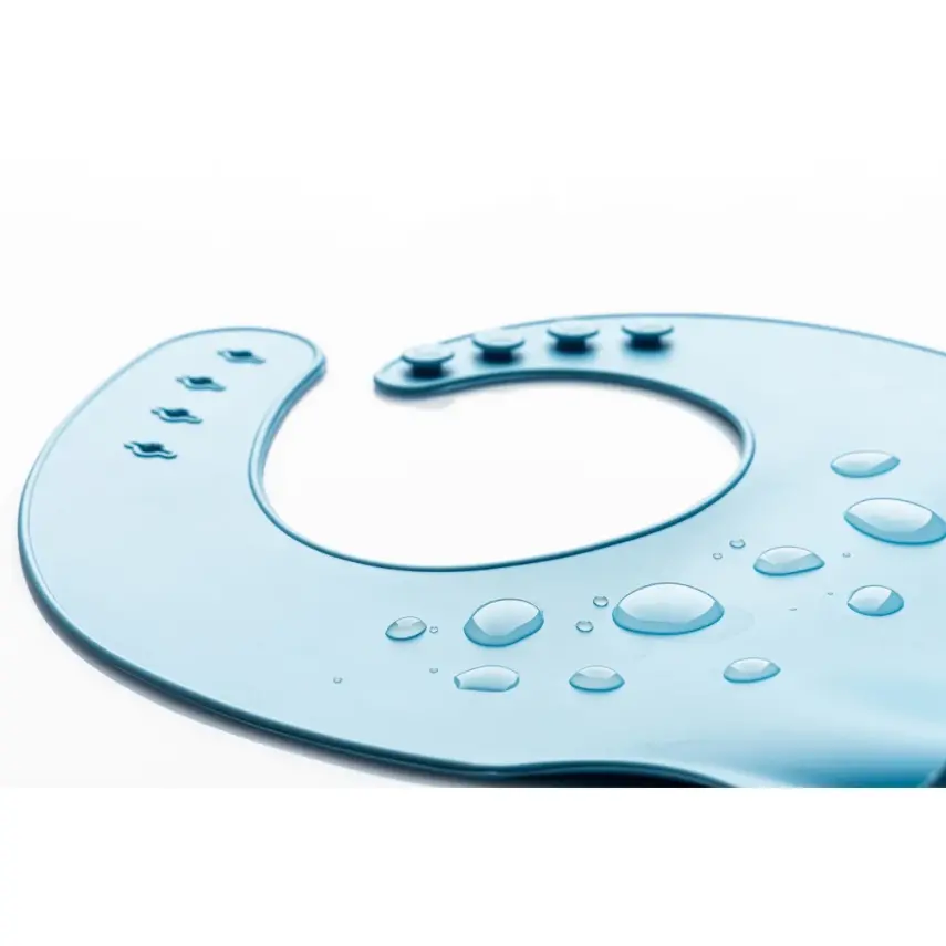 BM Care Silikon Mama Önlüğü Mavi büyük boy - 21