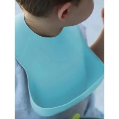 BM Care Silikon Mama Önlüğü Mavi büyük boy - 23