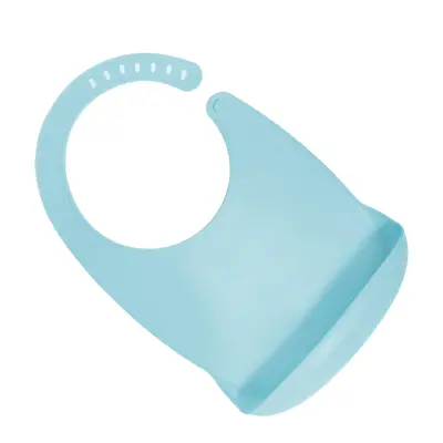 BM Care Silikon Mama Önlüğü Mavi orta boy - 25