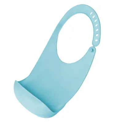 BM Care Silikon Mama Önlüğü Mavi orta boy - 8