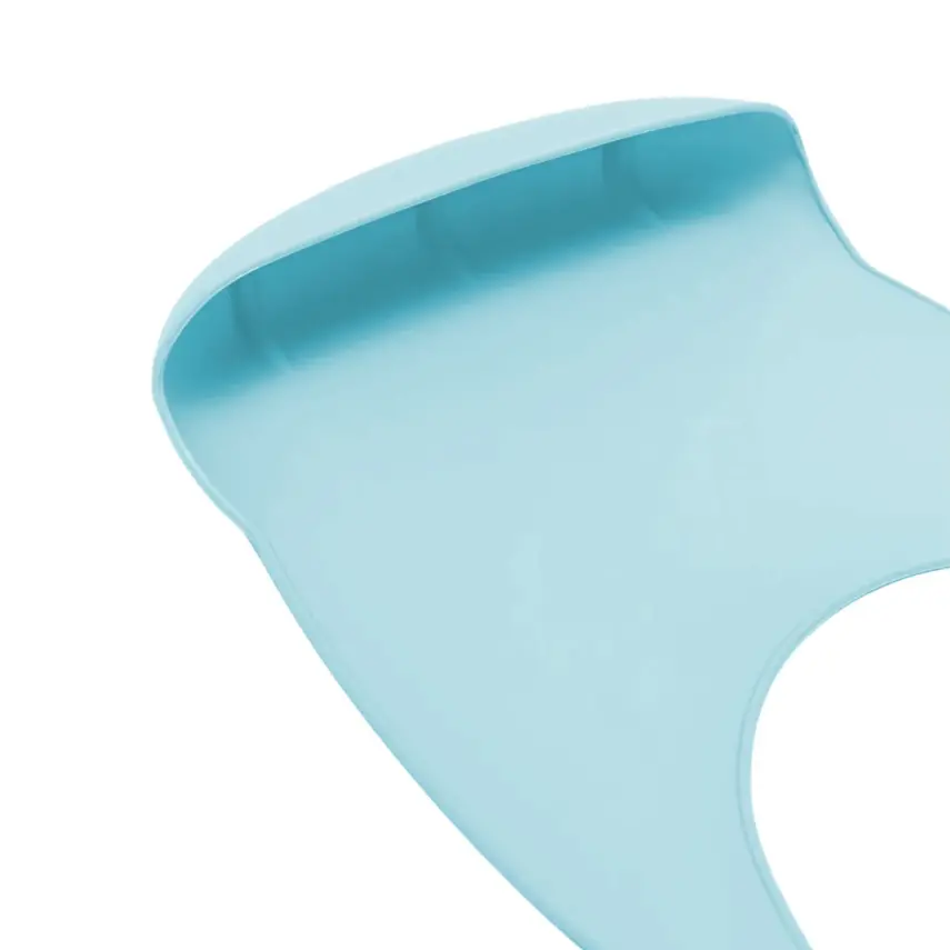 BM Care Silikon Mama Önlüğü Mavi orta boy - 2