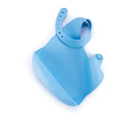 BM Care Silikon Mama Önlüğü Mavi orta boy - 20