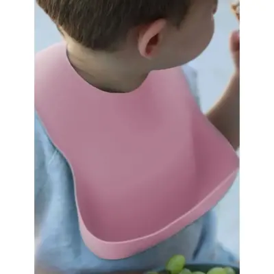 BM Care Silikon  Mama Önlüğü Pembe büyük boy - 7