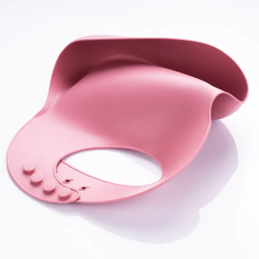 BM Care Silikon  Mama Önlüğü Pembe büyük boy - 9