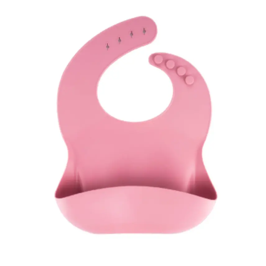 BM Care Silikon  Mama Önlüğü Pembe büyük boy - 1