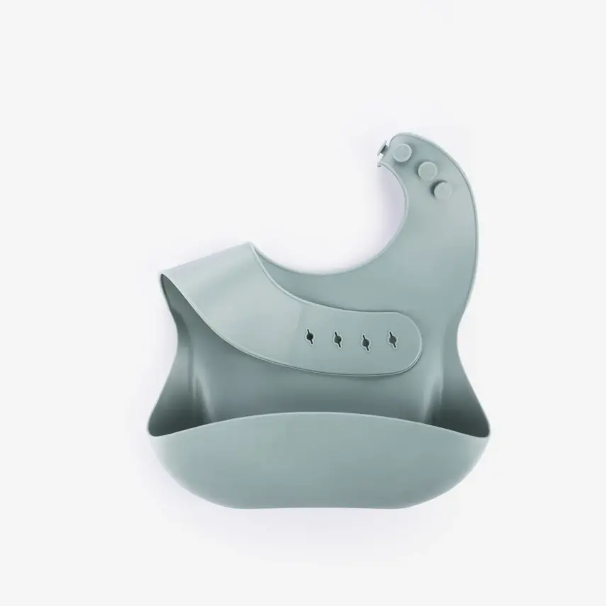 BM Care Silikon Mama Önlüğü Yeşil büyük boy - 8