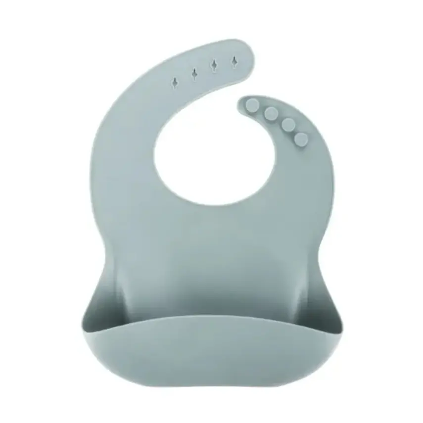 BM Care Silikon Mama Önlüğü Yeşil büyük boy - 3