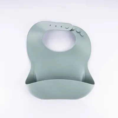 BM Care Silikon Mama Önlüğü Yeşil büyük boy - 14