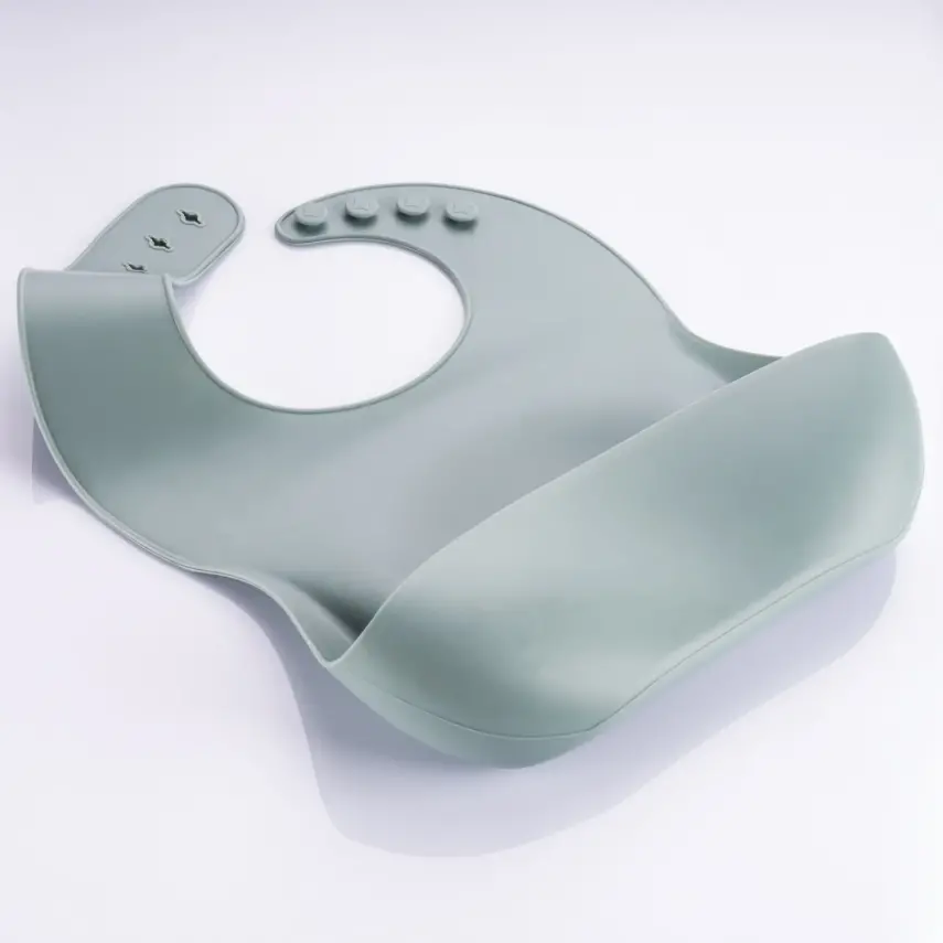 BM Care Silikon Mama Önlüğü Yeşil büyük boy - 20