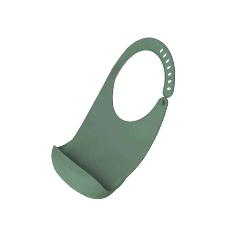 BM Care Silikon Mama Önlüğü Yeşil orta boy - 1