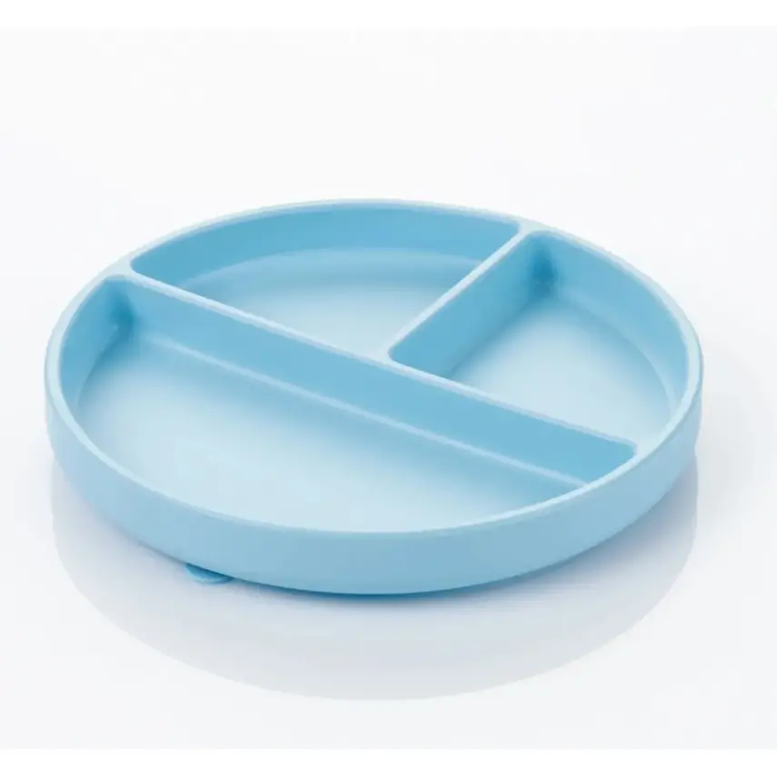 Bm Care Silikon Tabak Vakum Tabanlı Porsiyon 6+ Ay -mavi - 5