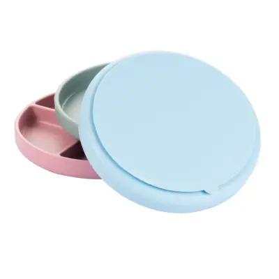 Bm Care Silikon Tabak Vakum Tabanlı Porsiyon 6+ Ay -mavi - 17