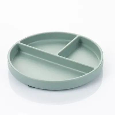 Bm Care Silikon Tabak Vakum Tabanlı Porsiyon 6+ Ay -yeşil