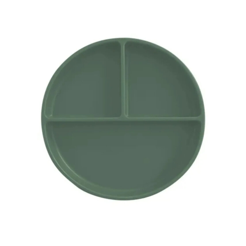 Bm Care Silikon Tabak Vakum Tabanlı Porsiyon 6+ Ay -yeşil - 1