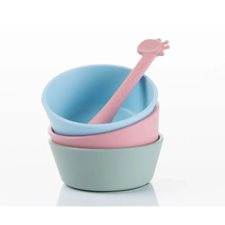 Bm Care vakumlu Basic Silikon Kase 6 Ay+ mavi - 5