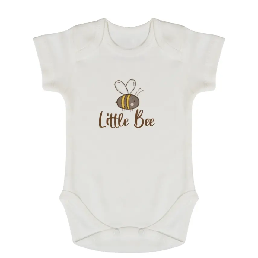 Bm Fabric Arı Desenli Yenidoğan 5'li Hastane Çıkışı Unisex - 5