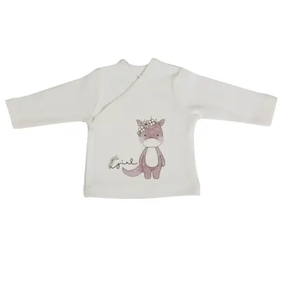 Bm Fabric Girl Desenli Yenidoğan 5'li Hastane Çıkışı Kız Bebek - 4