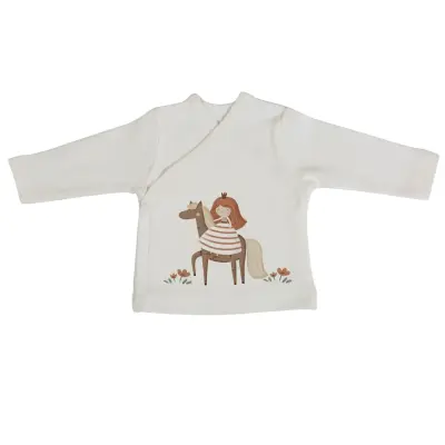 Bm Fabric Prenses Desenli Yenidoğan 5'li Hastane Çıkışı Kız Bebek - 3