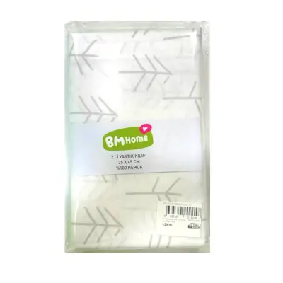 Bm Home Bebek Yastık Kılıfı 2'li