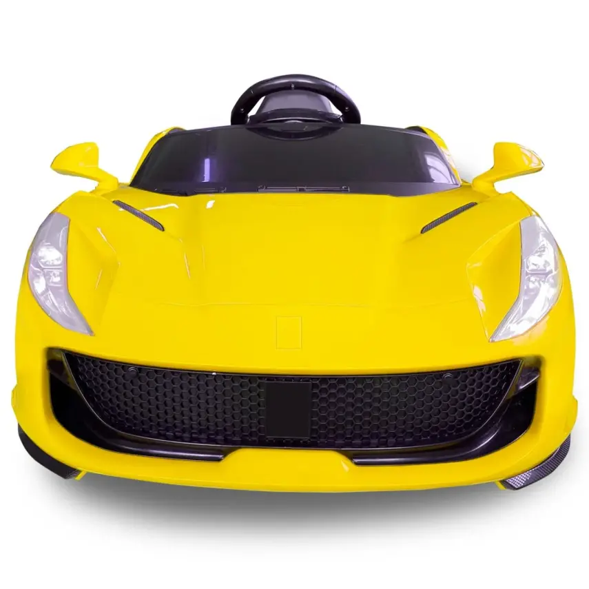 BM Toys Carisma Akülü Araba Kumandalı 4*2 12 Volt Sarı - 1