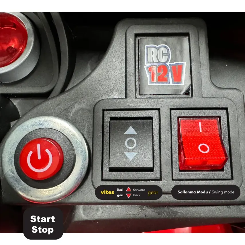 Bm Toys Forte Akülü Araba Kumandalı 4*2 12 Volt Nardo Gri - 5