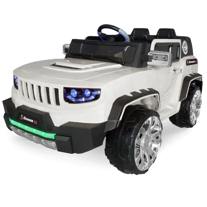 BM Toys Grande Akülü Araba Kumandalı 4*4 12 Volt Beyaz - 1