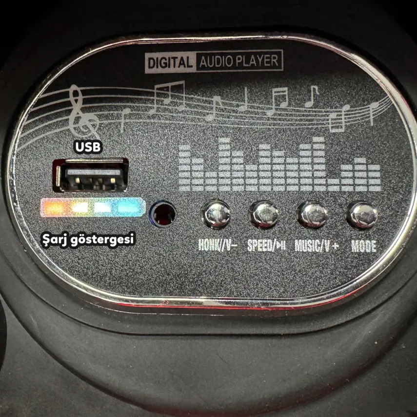 Bm Toys Nova Akülü Araba Kumandalı 4*2 12 Volt Beyaz - 5