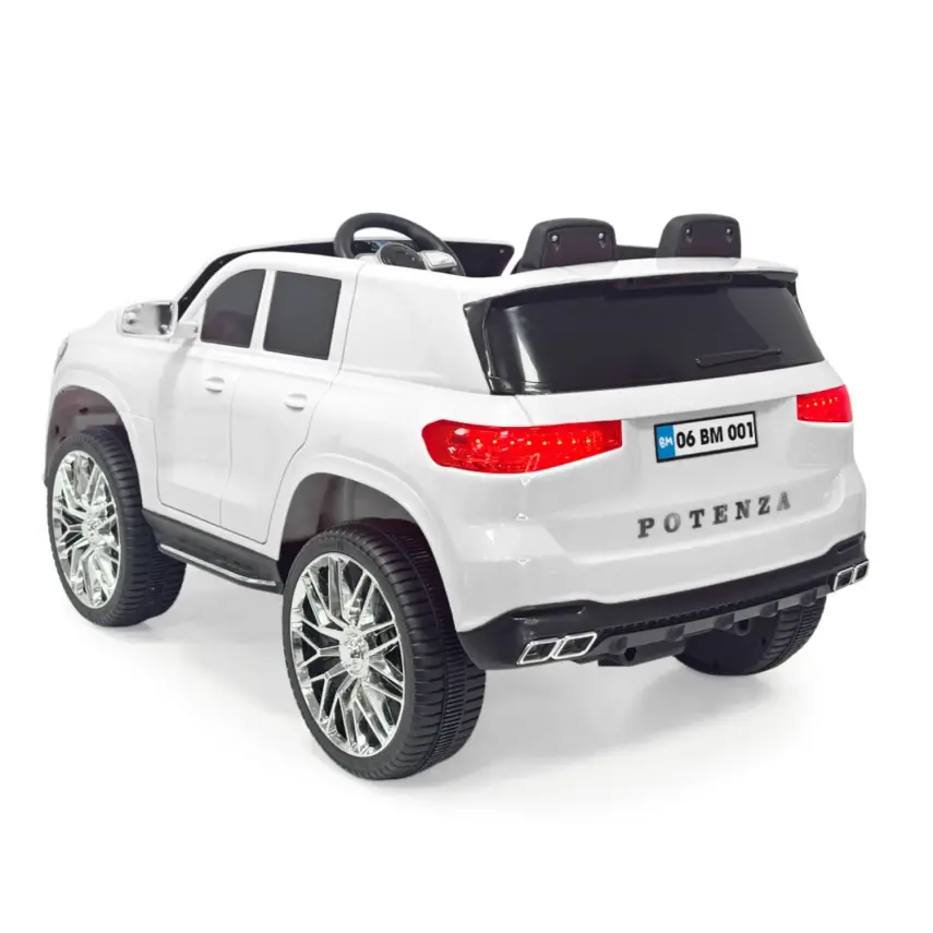 Bm Toys Potenza Kumandalı Akülü Araba 4*2 12 Volt Beyaz - 5