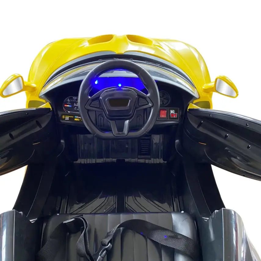 BM Toys Primero Akülü Araba Kumandalı 4*2 12 Volt Sarı - 9