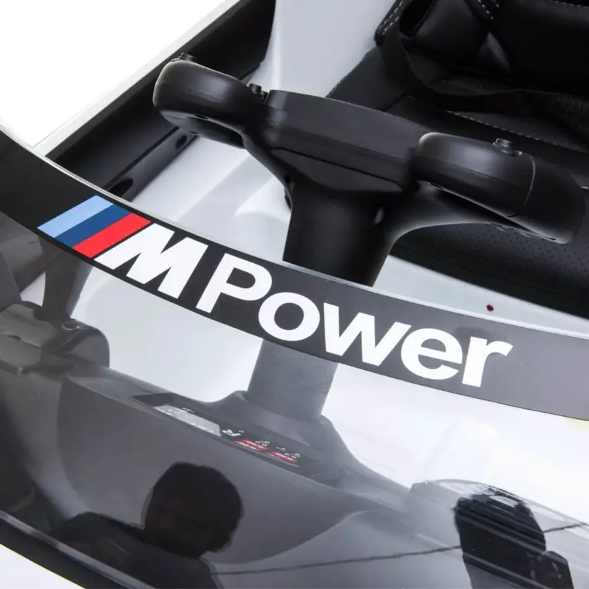 BMW M6 GT3 Akülü Araba White - 4