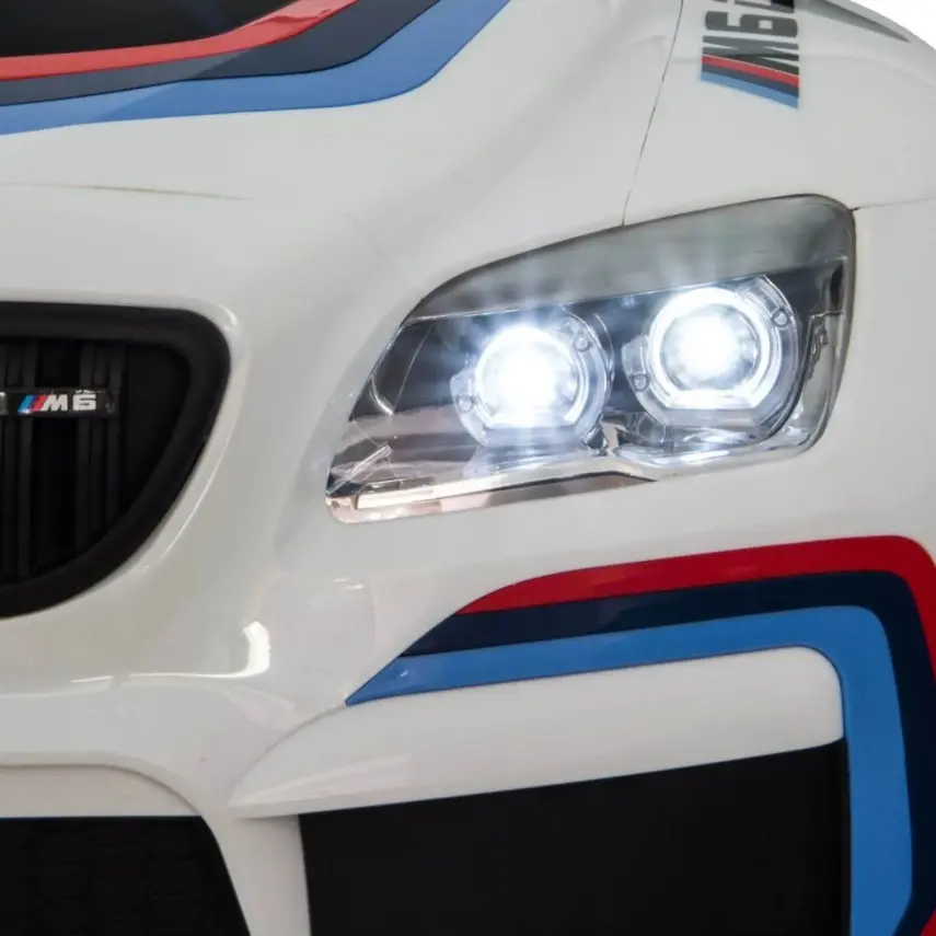 BMW M6 GT3 Akülü Araba White - 5