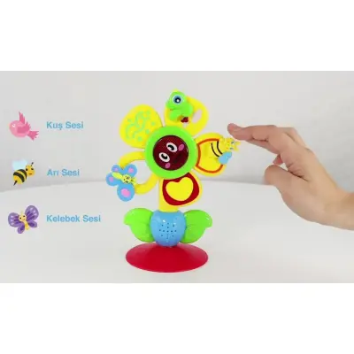 Bondigo Döndür Ve Oyna Yemek Arkadaşım Sevimli Çiçek (1)