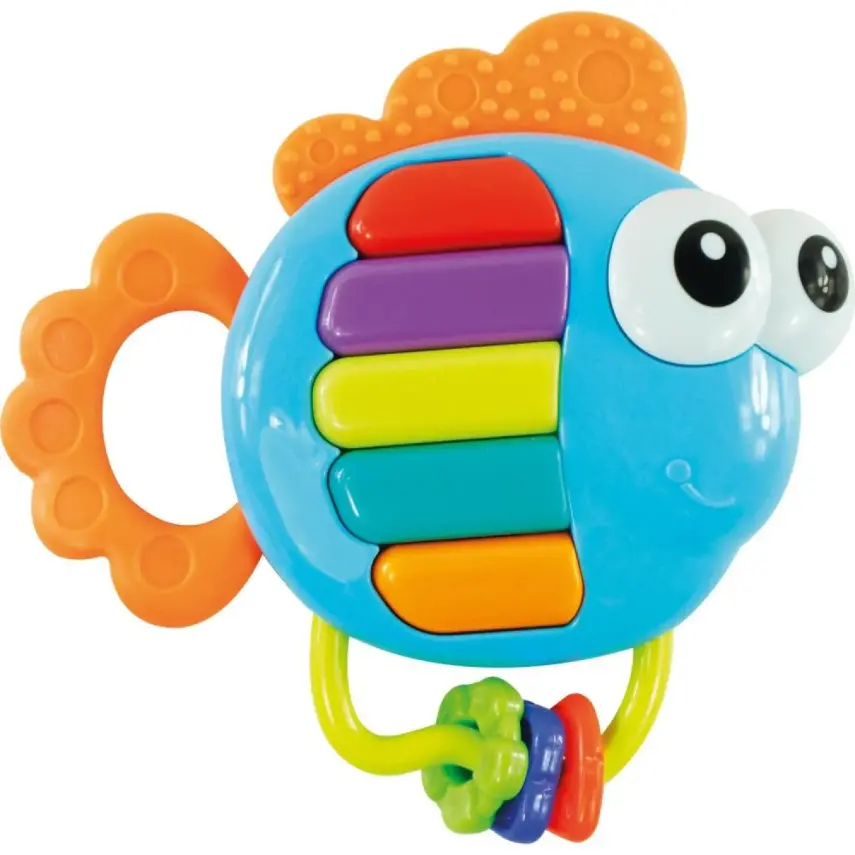 Bondigo Piyanolu Balık Diş Kaşıyıcı Çıngırak - 1