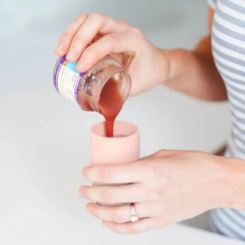 Boon Squirt Silikon Mama Kaşığı Turuncu - 2