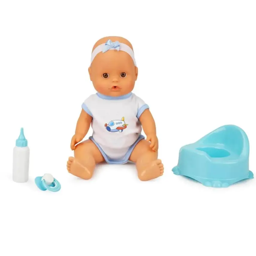 Boubou Altını Islatan Konuşan Bebek Seti 30 cm - 5