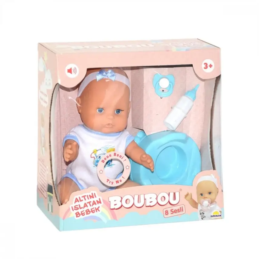 Boubou Sesli Altını Islatan Bebek 30 Cm - 3