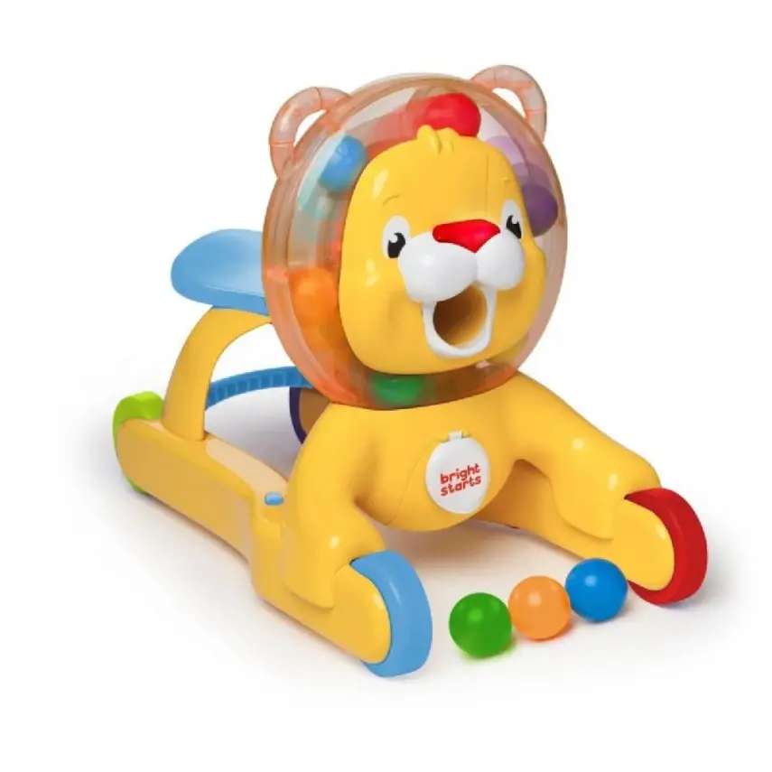 Bright Starts Step Ride Lion 3in1 Yürüme Arkadaşı - 1