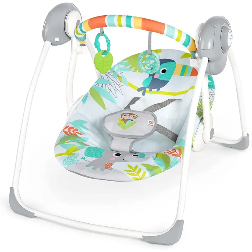 Bright Starts Taşınabilir Salıncak Yağmur Ormanı - 1