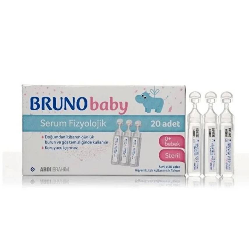 Bruno Serum Fizyolojik  5 ml X 20 Flakon - 1