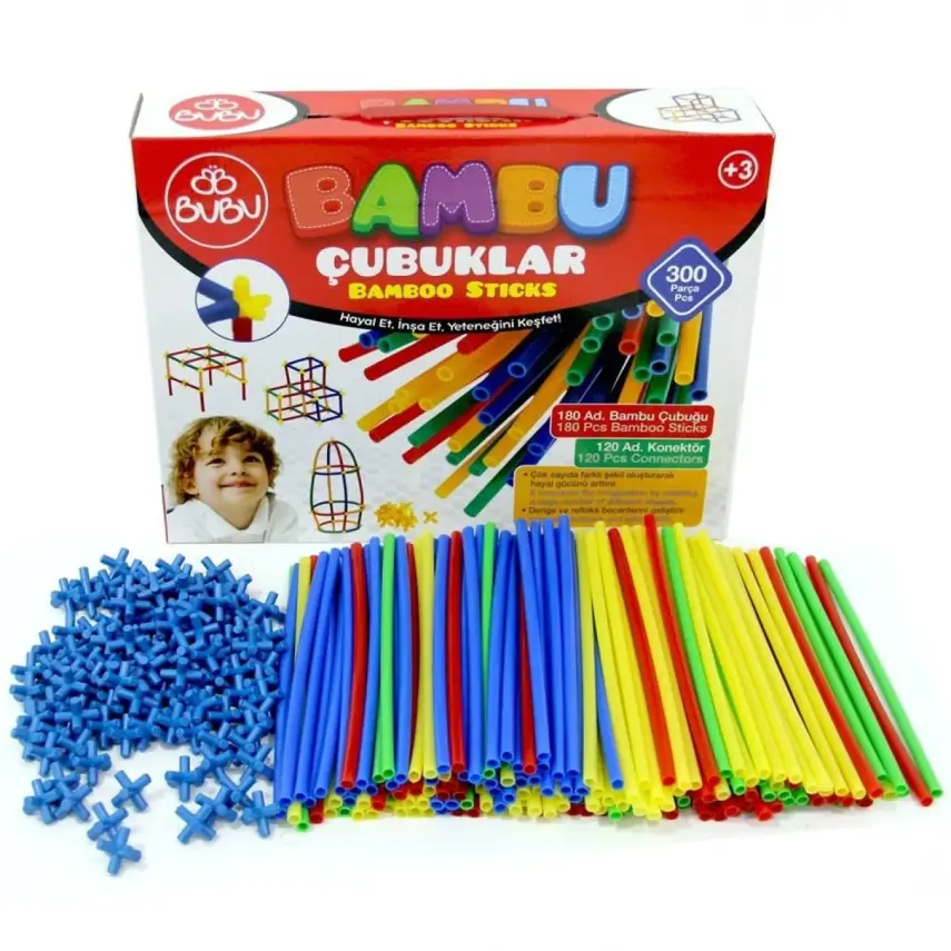 Bu-Bu Bambu Çubuklar 300lü - 1