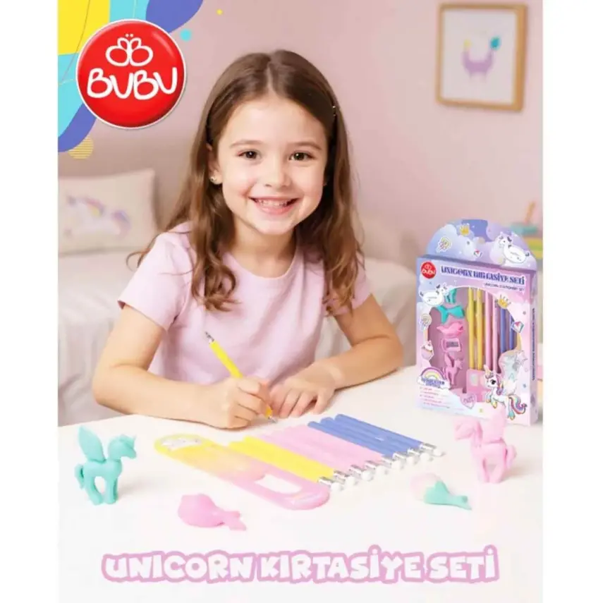 Bu-Bu Kırtasiye Seti Unicorn - 4