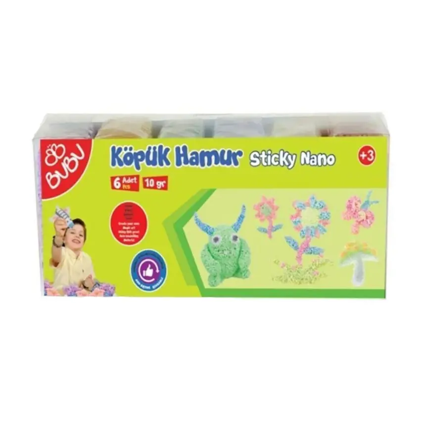 Bu-Bu Köpük Hamur 6X10 Gr - 1