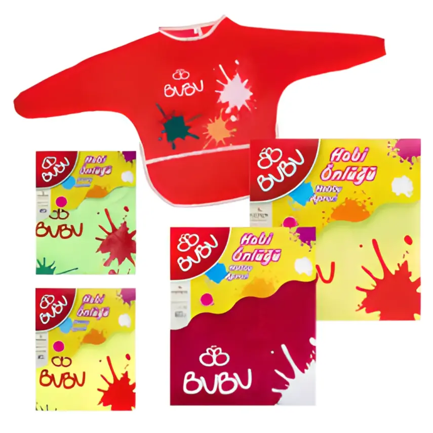 Bu-Bu Önlük 6-8 Yaş  Su Geçirmez - 1