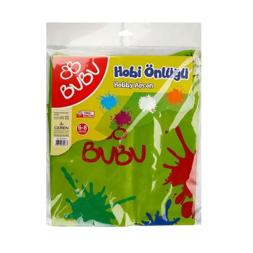 Bu-Bu Önlük 6-8 Yaş  Su Geçirmez - 3