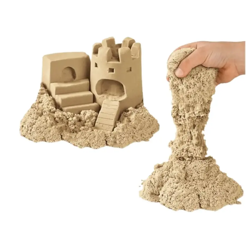 Bu-Bu Oyun Kumu Ve Kale Kalıplı Set 500 Gr. - 3